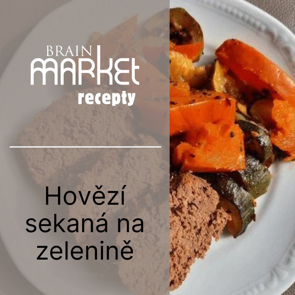 Hovězí sekaná na zelenině