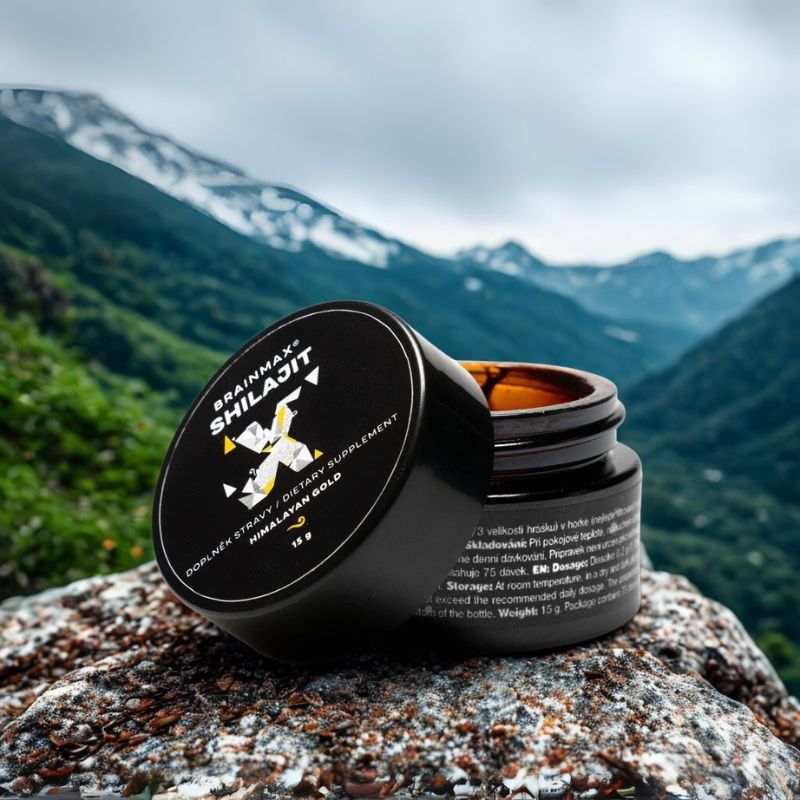 BrainMax Shilajit – Síla přírody v himalájské pryskyřici
