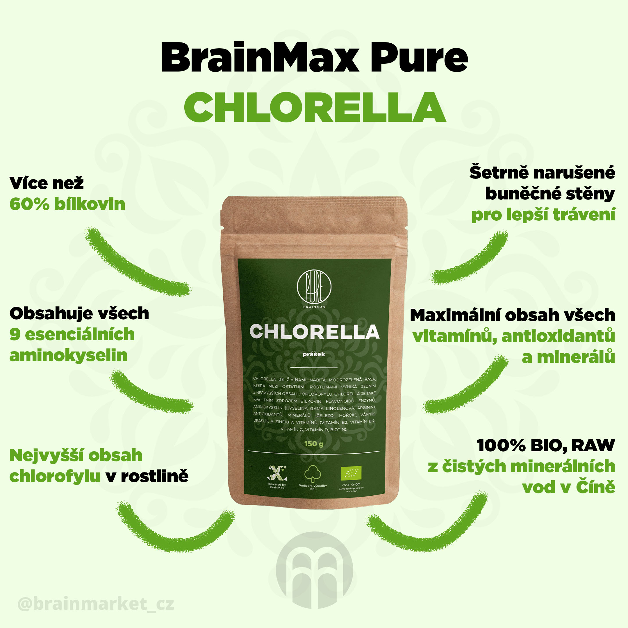 Chlorella - co obsahuje a jaké jsou její účinky?