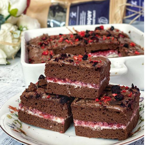 Kakaová buchta, bez použití cukru či oleje