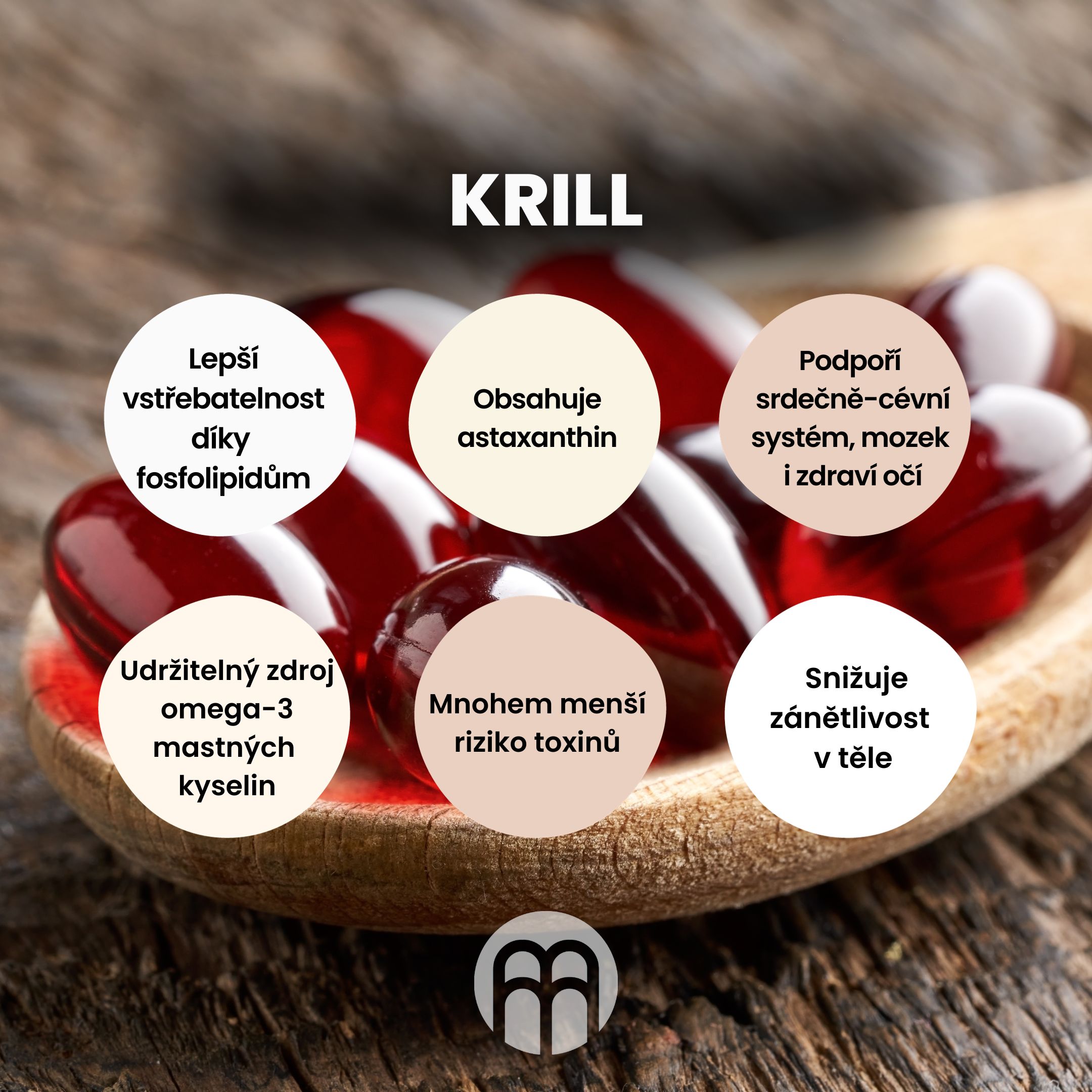 Krill oil jako zdroj omega 3 mastných kyselin