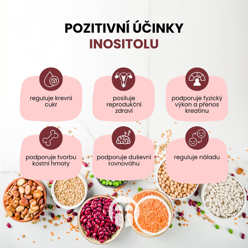 Inositol a jeho pozitivní účinky na naše zdraví