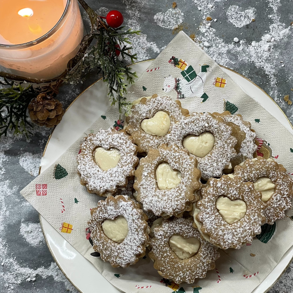 Linecké se slaným karamelem
