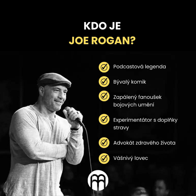 Joe Rogan: Jaký je jeho životní styl a jaké doplňky stravy suplementuje?