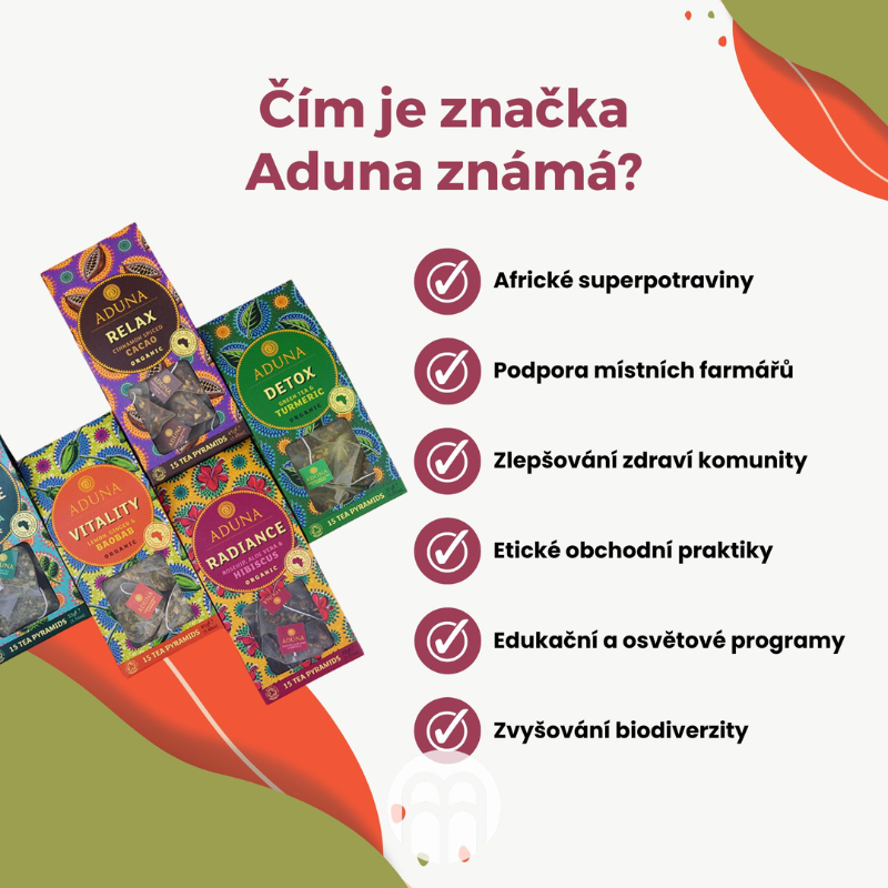 Aduna: Zdraví a udržitelnost z Afriky