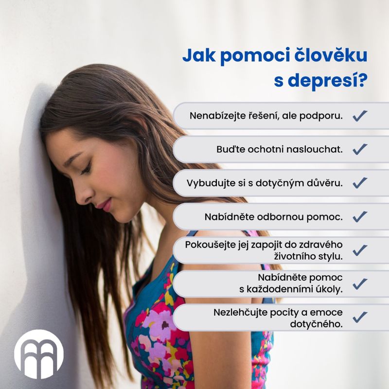 Deprese. Co způsobuje deprese a jak pomoci člověku s depresi?