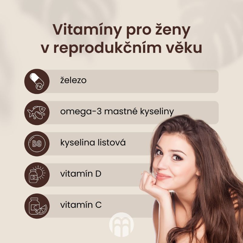 Vitamíny pro ženy v plodném věku. 5 důležitých vitamínů, které volit v reprodukčním věku ženy.