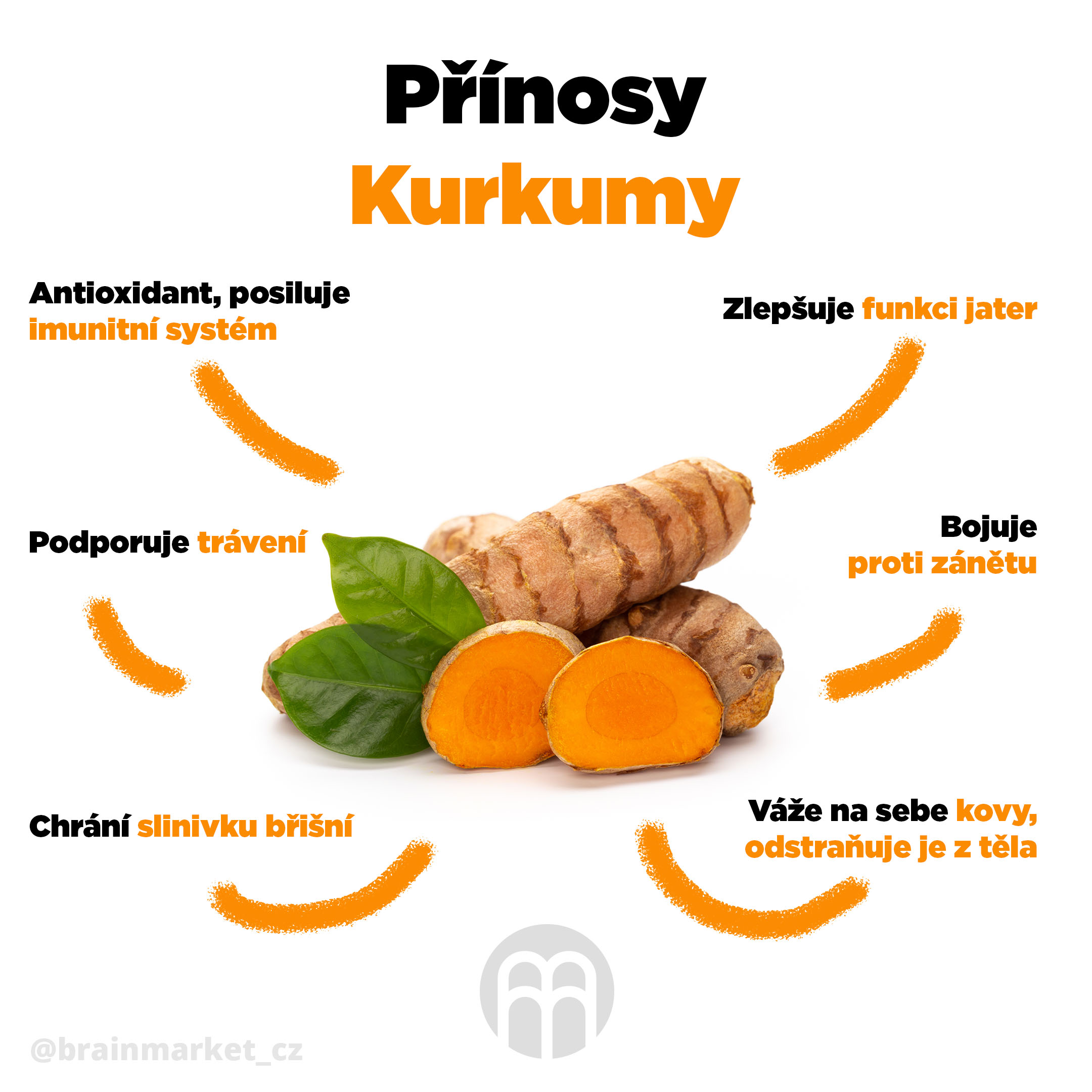 Kurkuma - indický šafrán