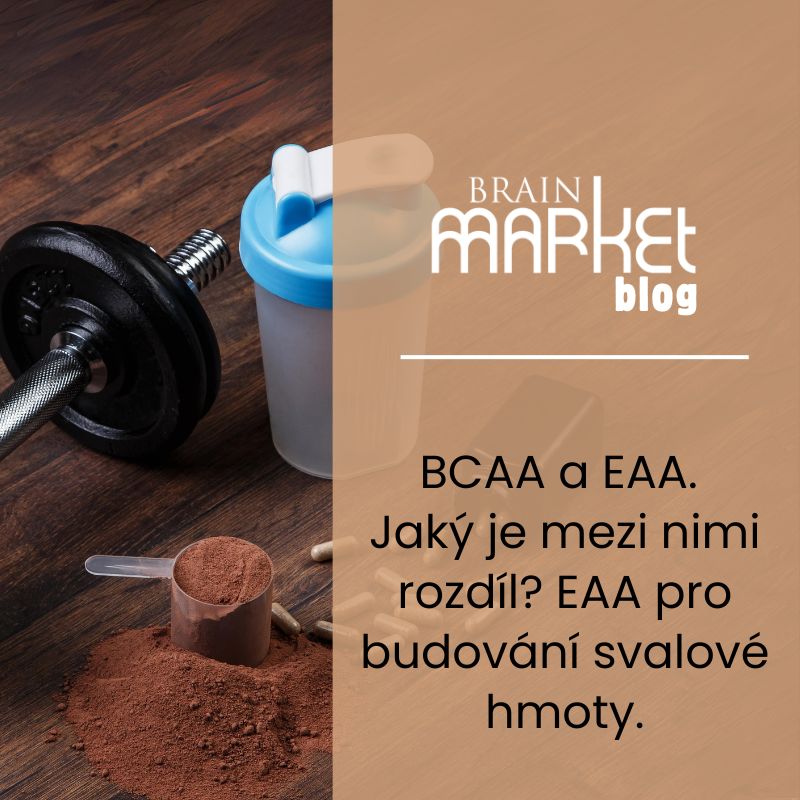 BCAA a EAA. Jaký je mezi nimi rozdíl? EAA pro budování svalové hmoty.