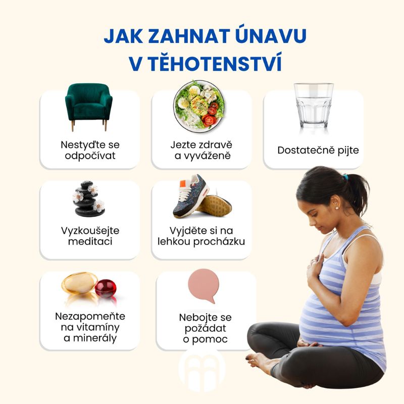 Únava v těhotenství. Proč k ní dochází a tipy, jak ji zvládat