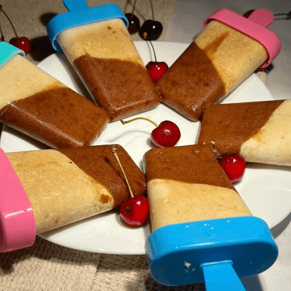 Třešňovo-kokosové nanuky