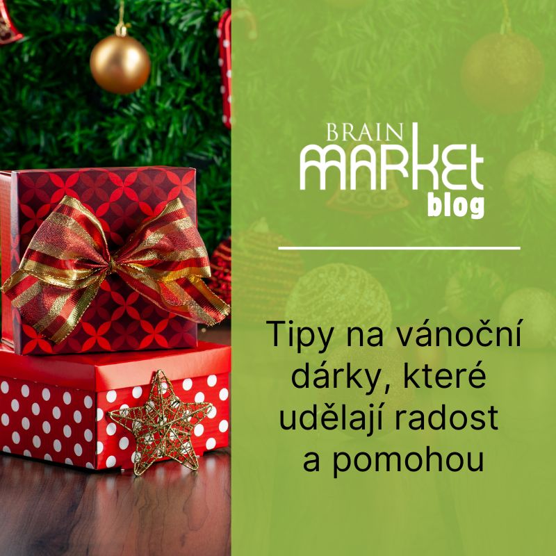 Tipy na vánoční dárky, které udělají radost a pomohou