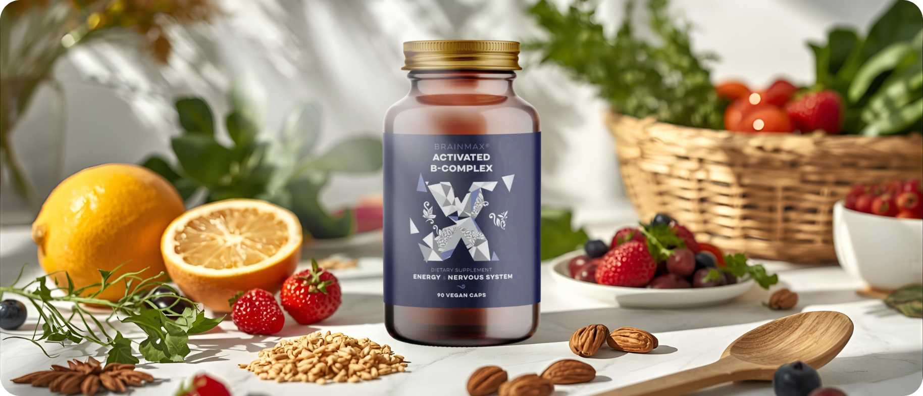 Vitamin B12 a aktivovaný B-komplex