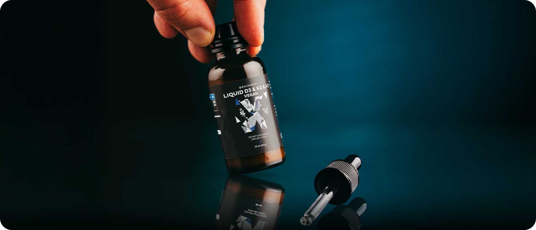 Veganský vitamin D3 a K2