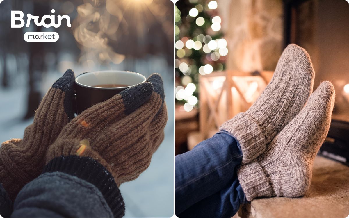 studené ruce a nohy rukavice a ponožky zlepšení prokrvení