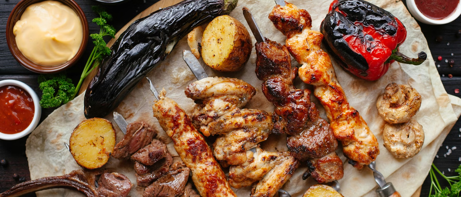 sezonní stravování grilovací sezona