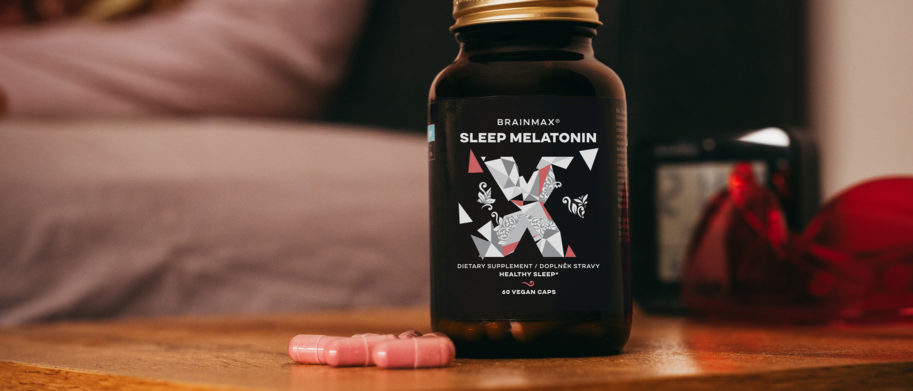 melatonin na spaní v kapslích