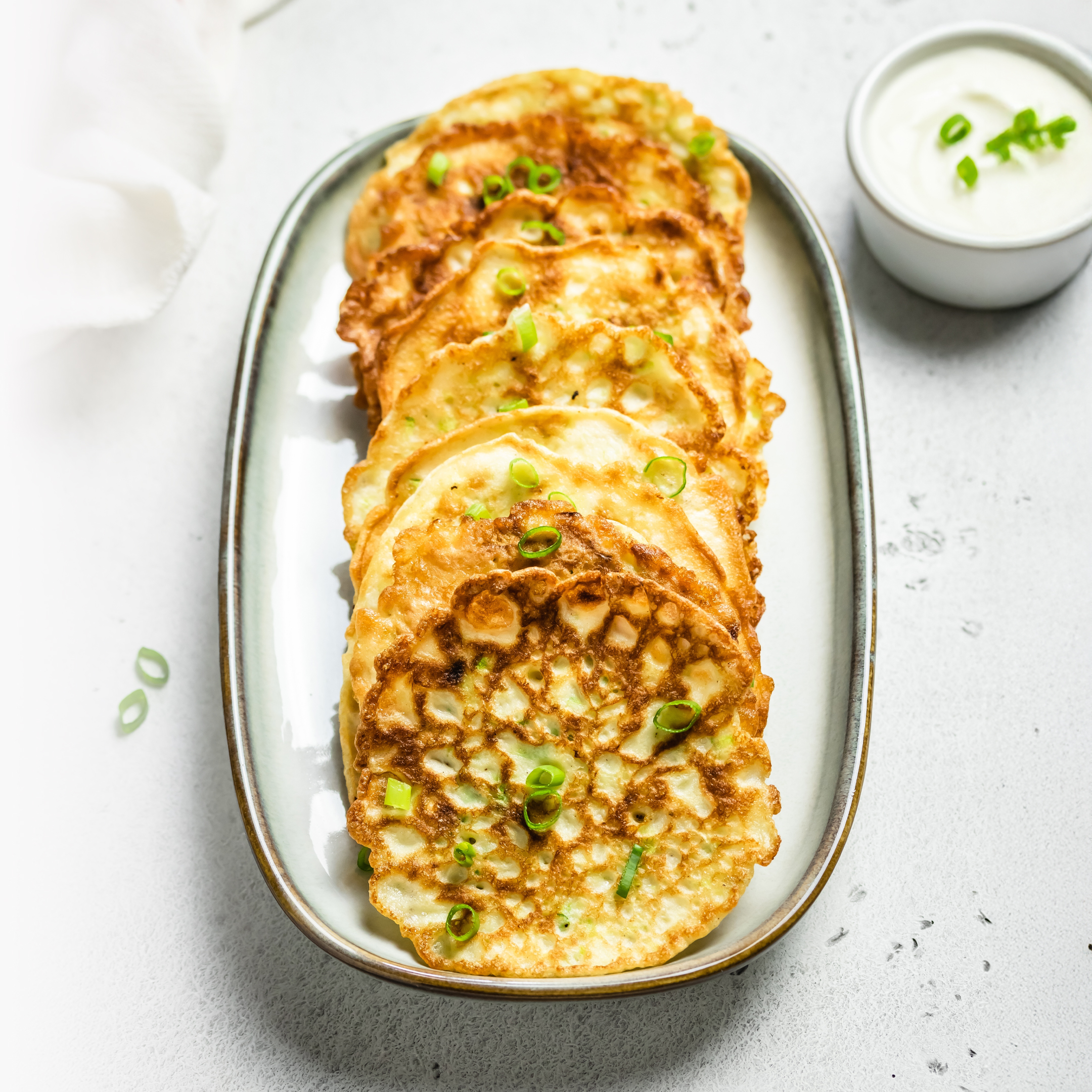 pancake blok cesnek