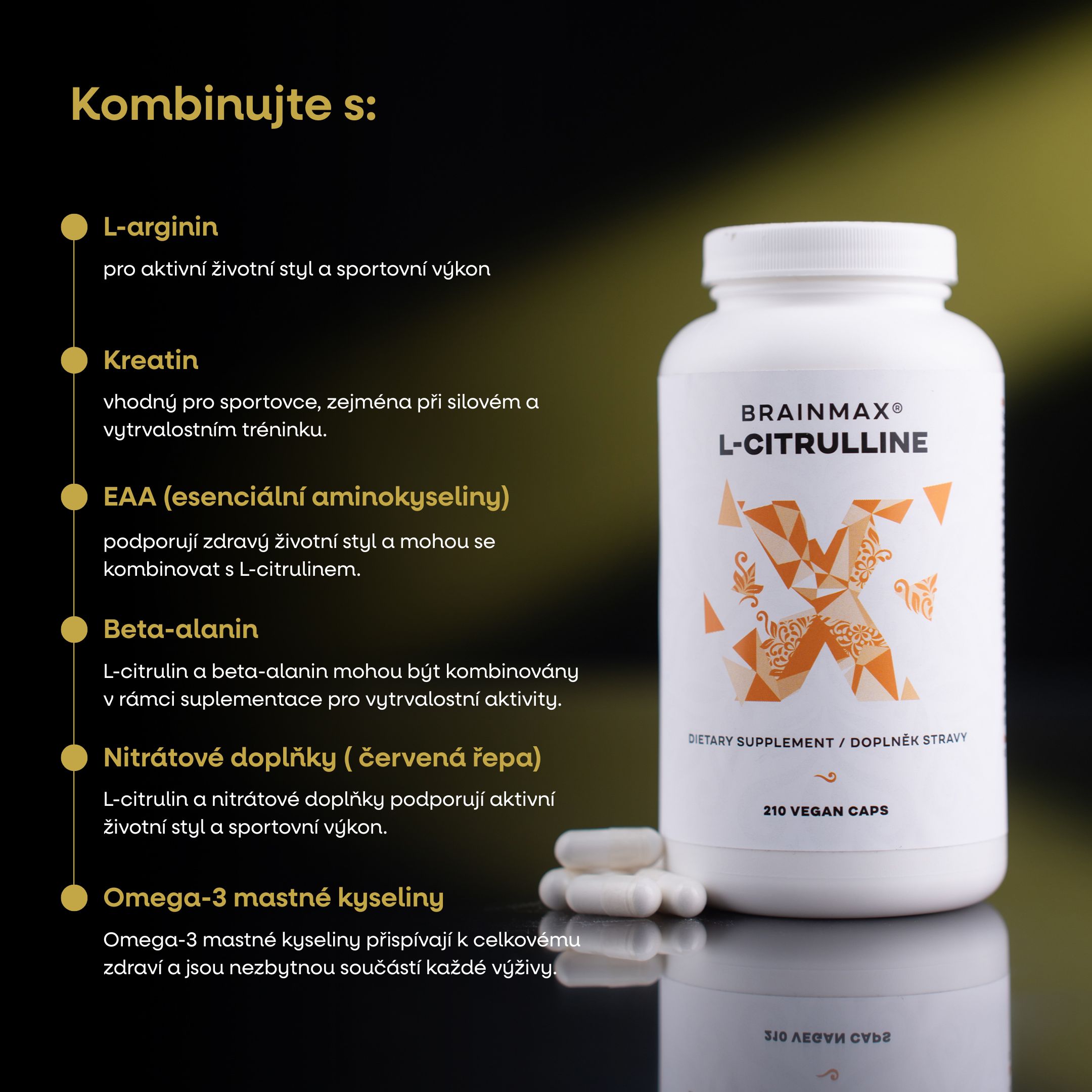 l citrulin kombinace