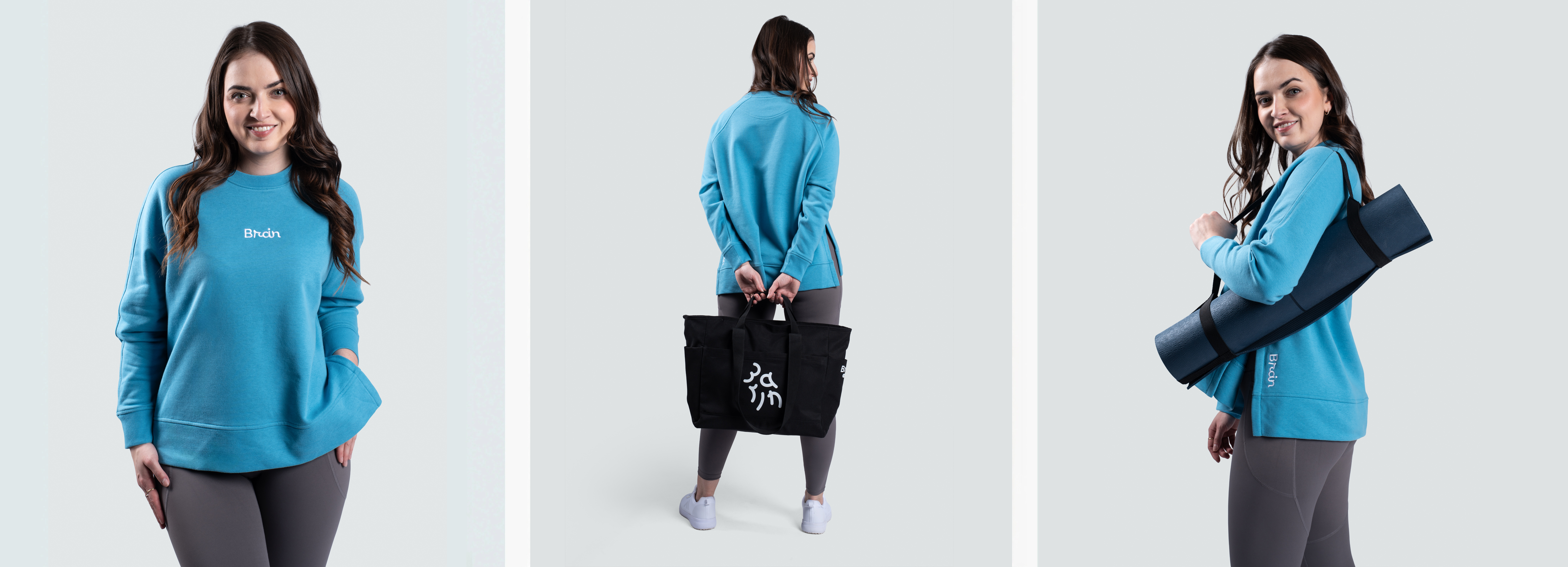 plava majica s kapuljačom