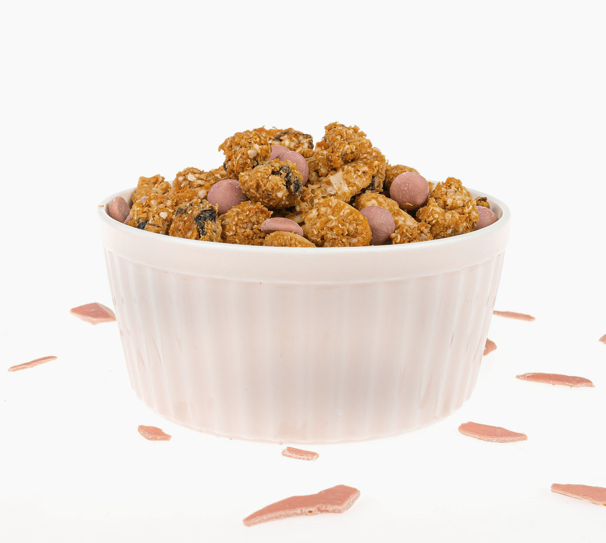 granola red velvet detail