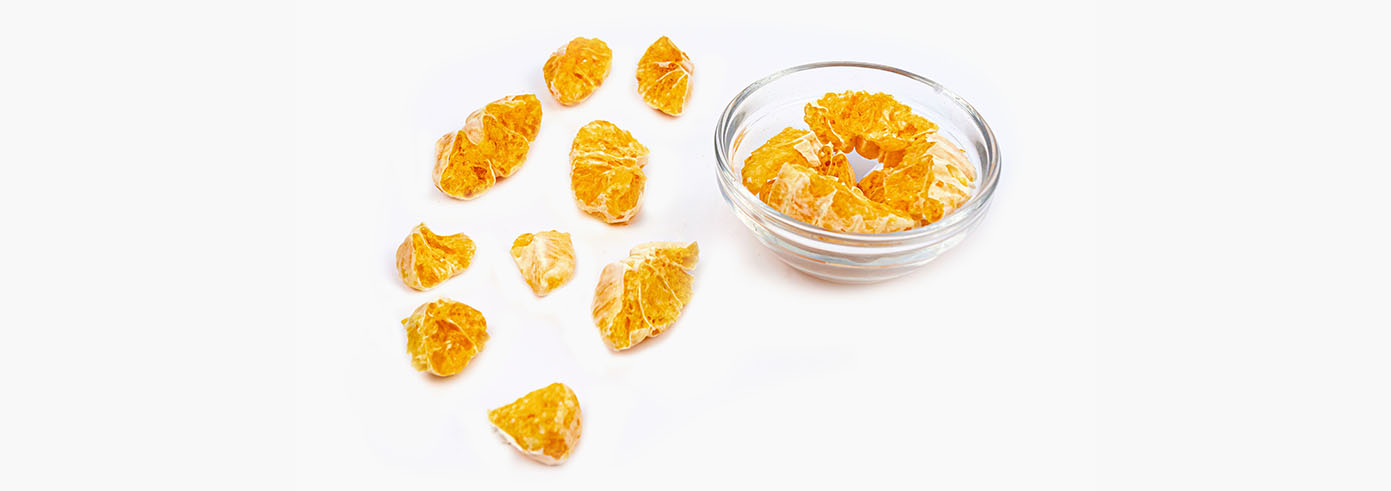 Lyofilizovaná mandarinka - úvod
