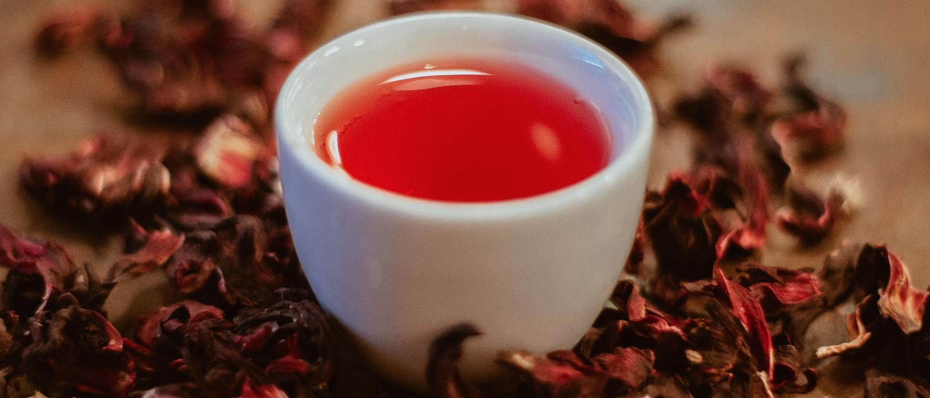 ibiškový čaj nálev z ibišku