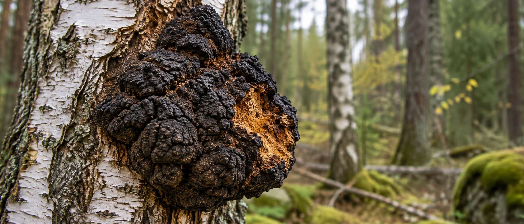 Chaga-Pilz und seine Bestimmung