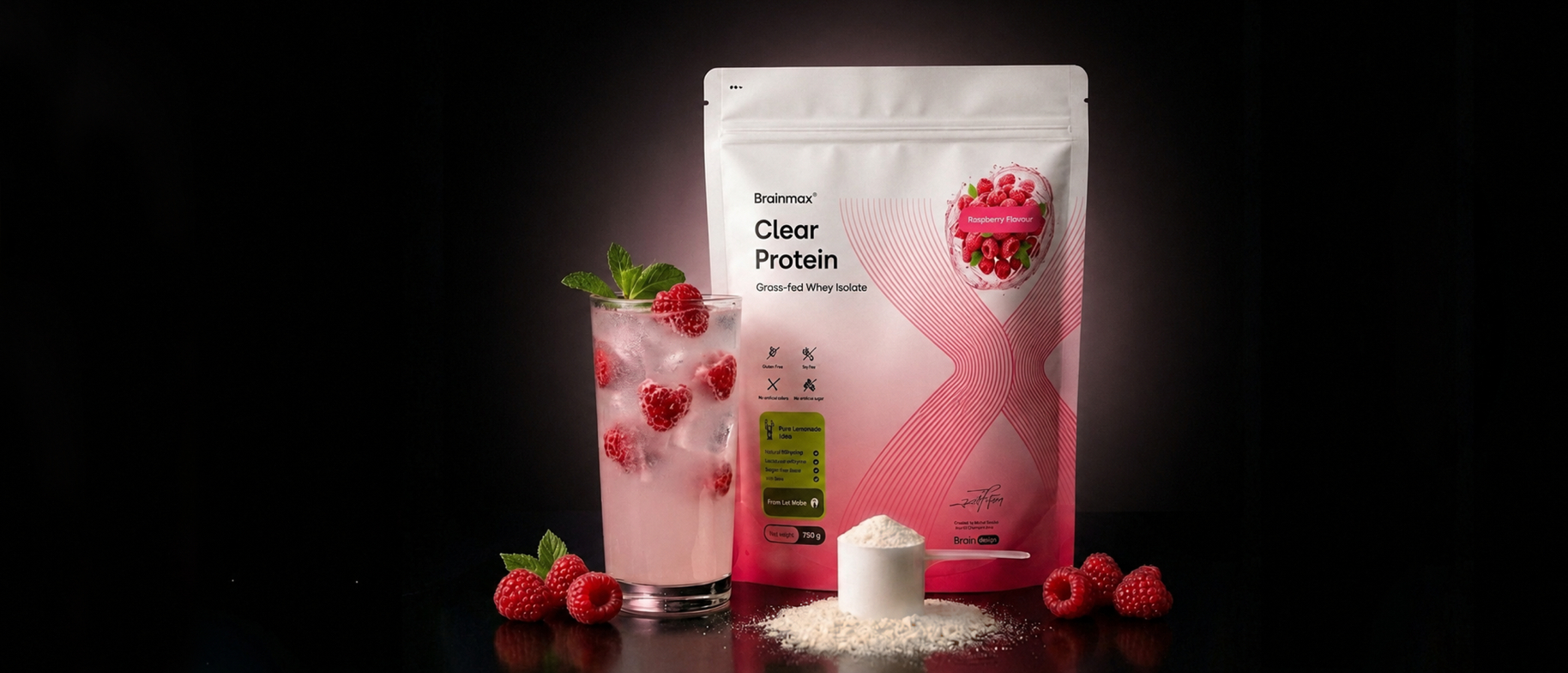 clear protein proteinová limonáda