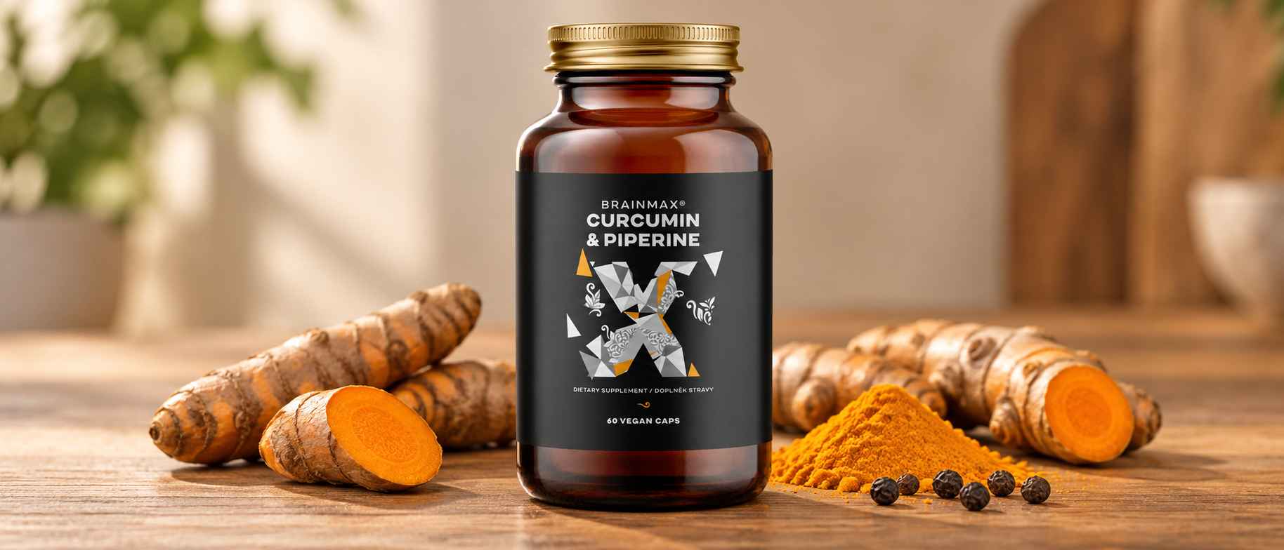 kurkumín ako antioxidant kapsuly doplnok stravy