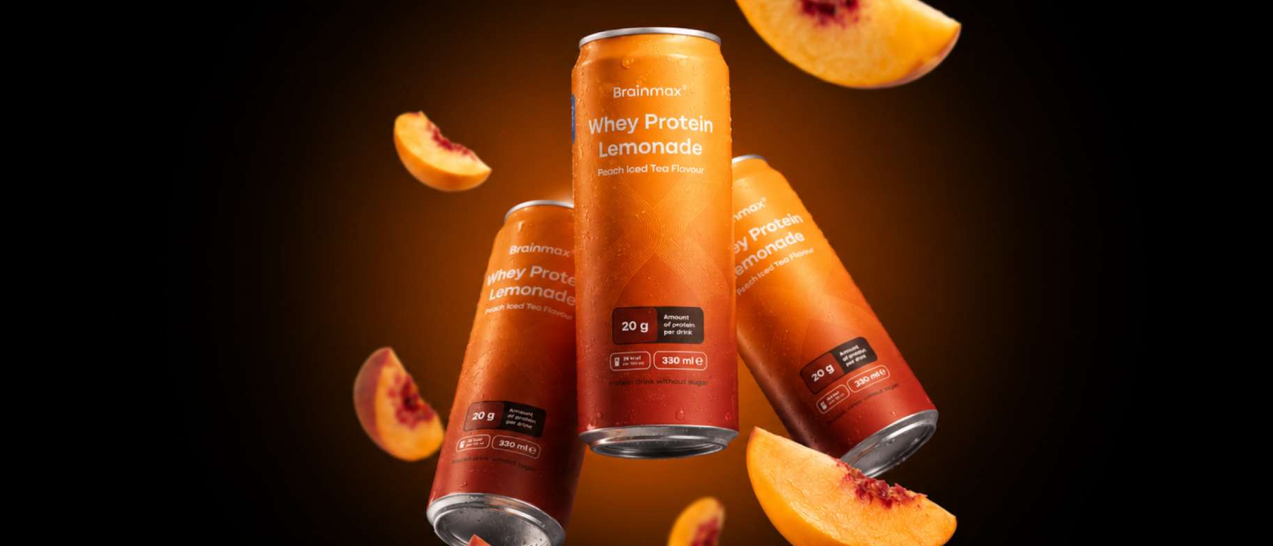 proteinová limonáda v plechovce