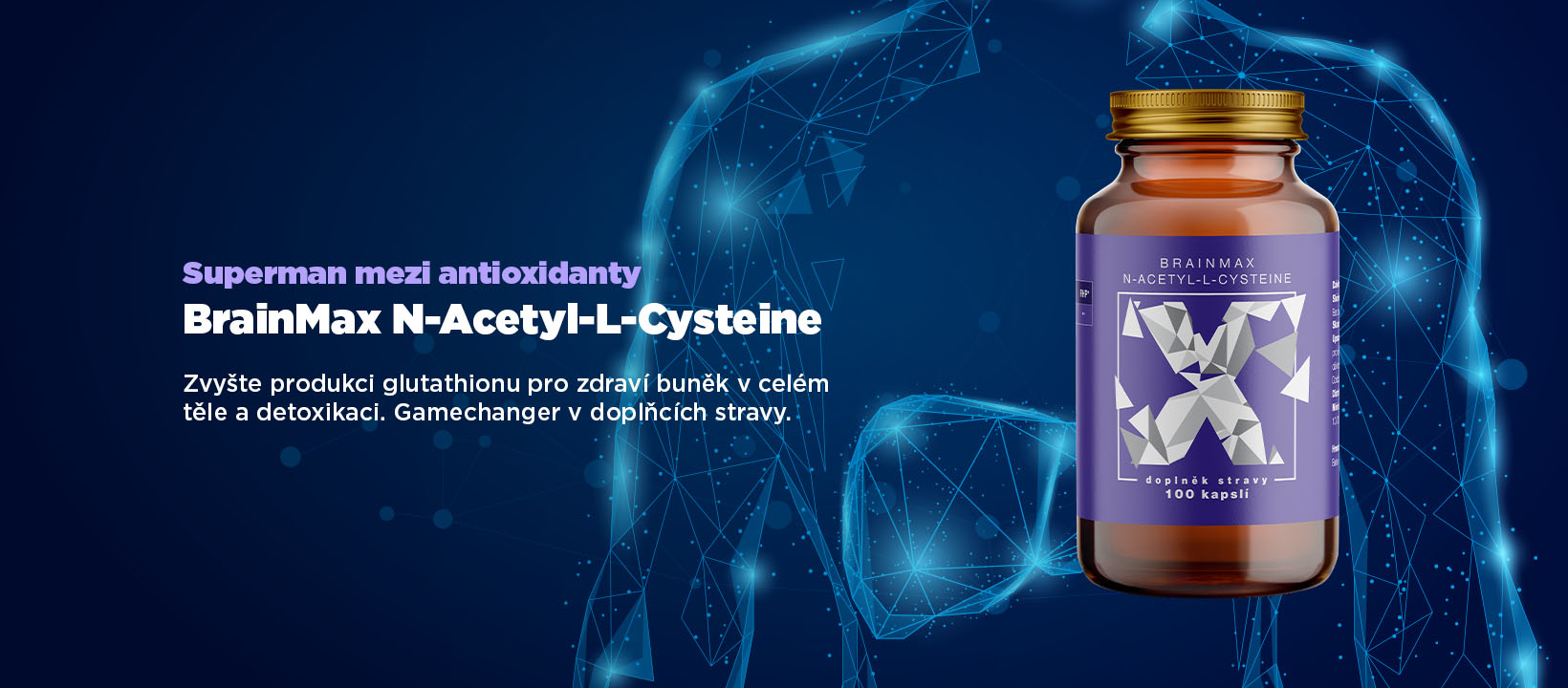 7 důvodů proč potřebujete NAC (N-Acetyl-L-Cystein) - BrainMarket.cz