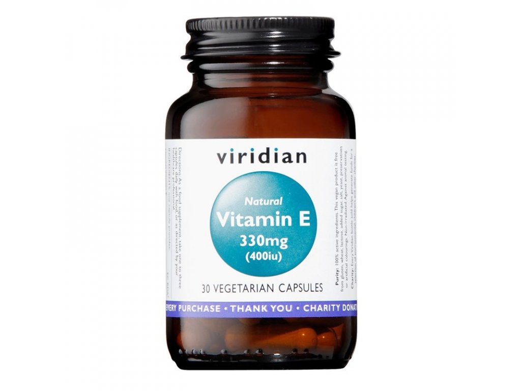VitaminE330mg400iu30cps viridian