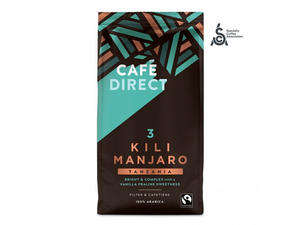 Cafédirect - Kilimanjaro SCA 82 mletá káva 227g