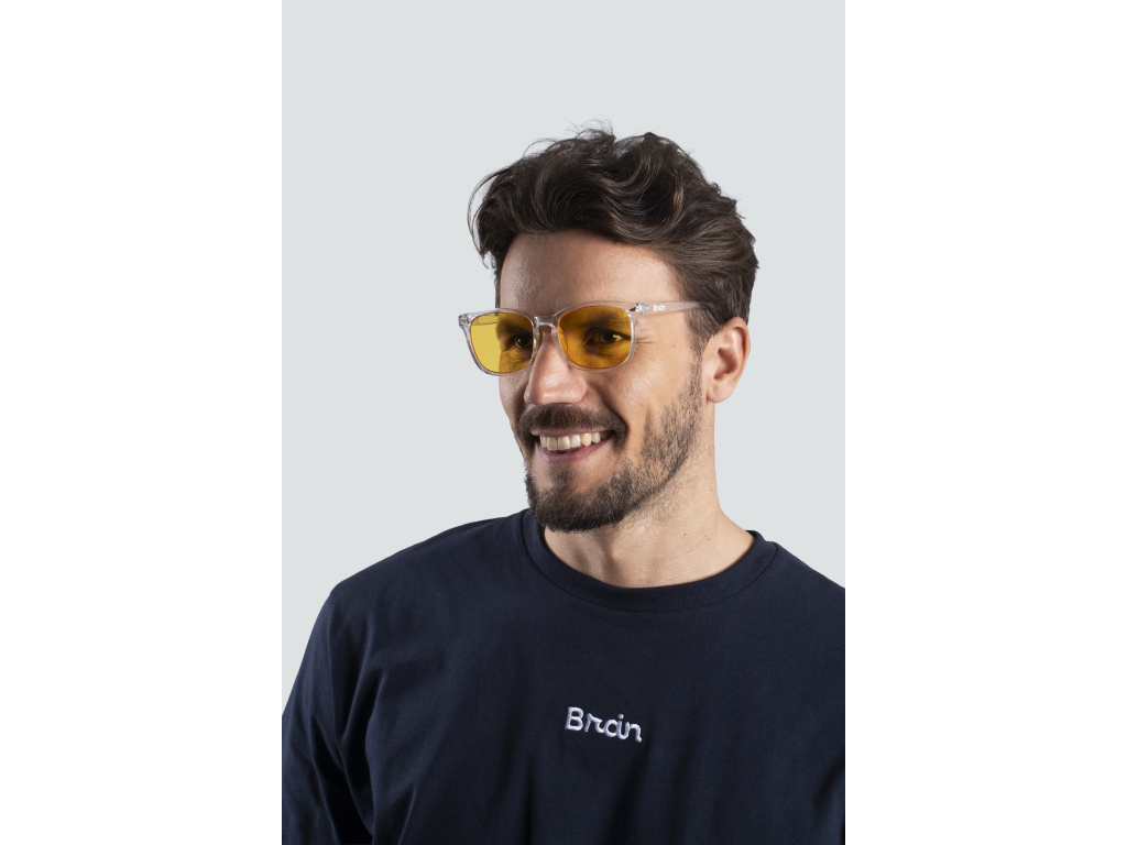 BrainMax BrainMarket brýle blokující 80% modrého světla, Transparent Obrázek