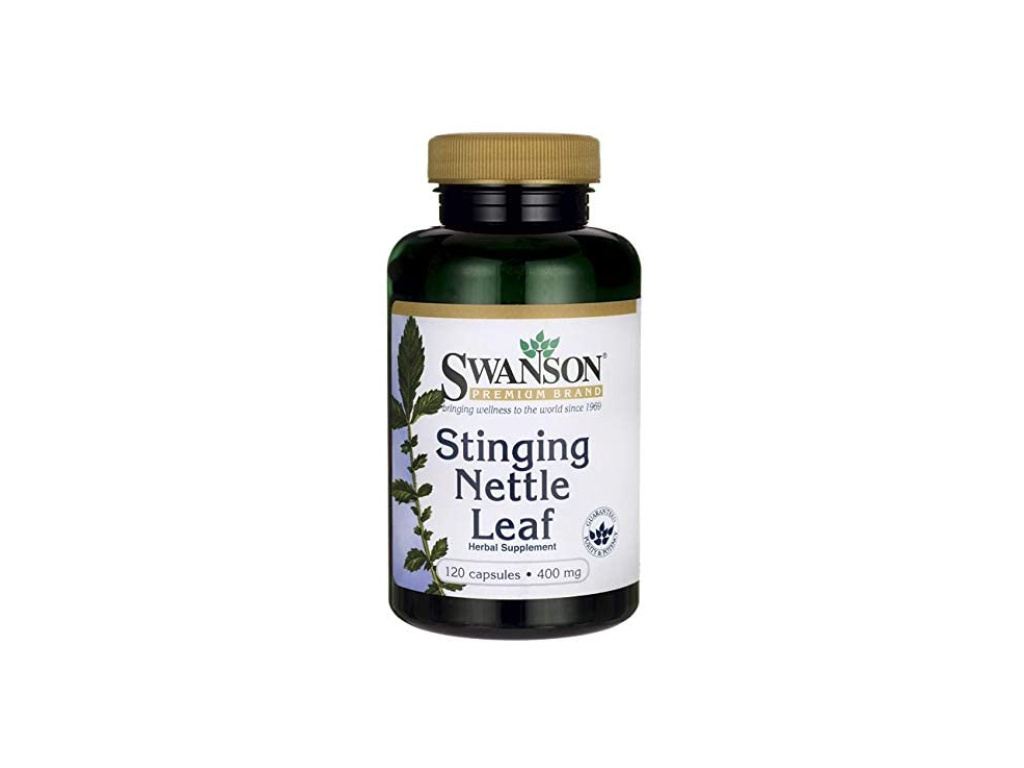 Swanson Stinging Nettle (Kopřiva dvoudomá kořen), 400 mg, 120 rostlinných kapslí