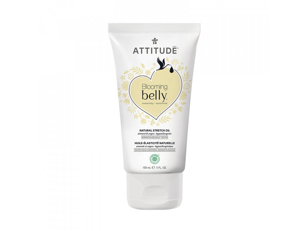 Attitude - Přírodní olej Blooming Belly pro těhotné a po porodu, 150 ml