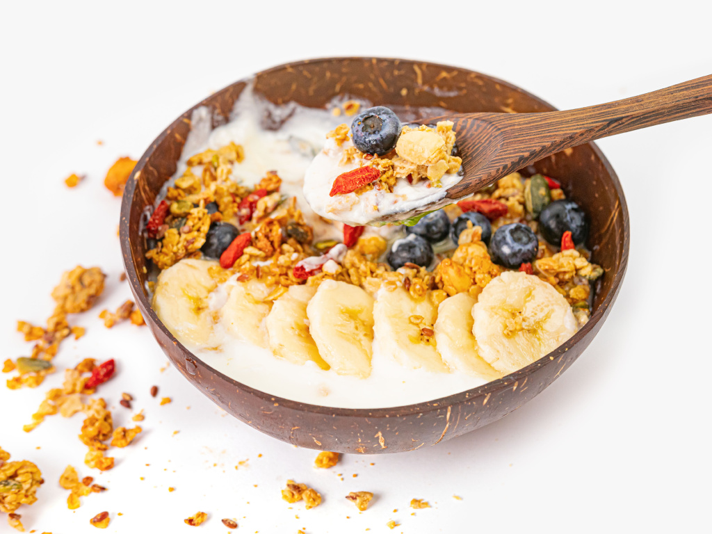 BrainMax Pure Granola, Goji a Kešu, BIO, 30g Obrázek