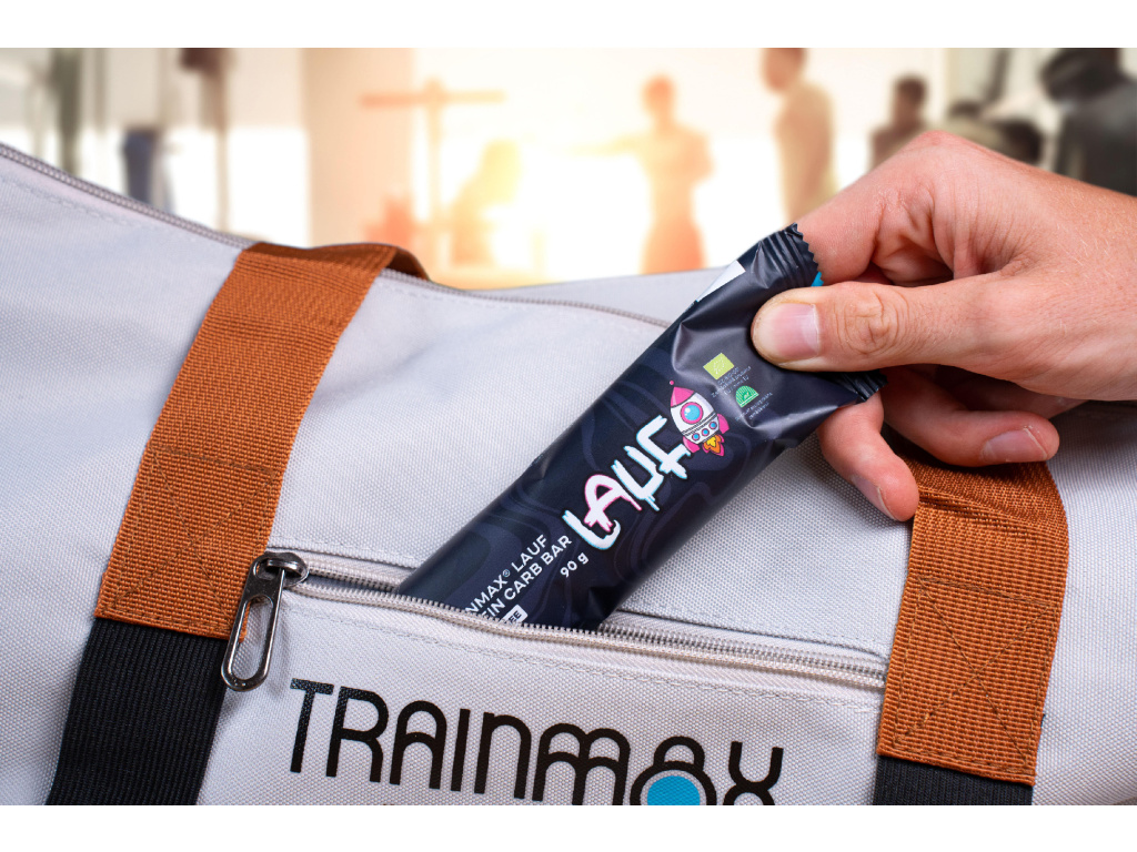 BrainMax Pure BrainMax Lauf Protein Carb Bar, proteinovo-sacharidová tyčinka, BIO, 2x45 g Obrázek