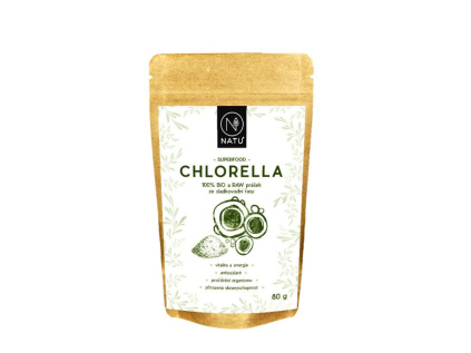 chlorella bio prasek 80g