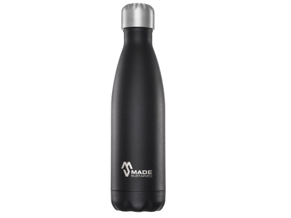 Made Sustained 500ml insulated Knight bottle Black Tie web