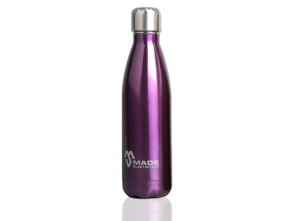 Made Sustained 500ml insulated Knight bottle Purple Emperor