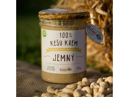Božské Oříšky - Kešu krém - jemný, 390g