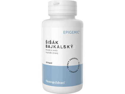 Epigemic® Šišák bajkalský kořen, 120 kapslí