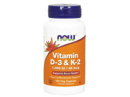 Vitamin D3 a K2