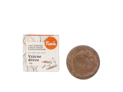 Vzácne drevo tuhý šampón 25 g