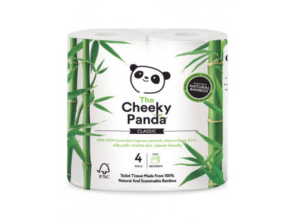 cheeky panda toaletni papir 3 vrstvy 200 utrzku 4 role 1296