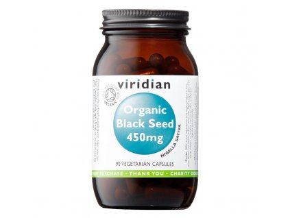 OrganicBlackSeed450mg90kapsli viridian