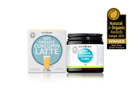 1027 913 Organic Curcumin Latte with Award Winner logo img