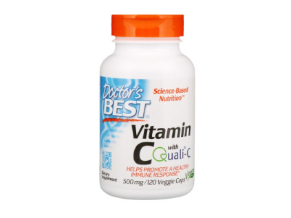 Doctors best Vitamin C 500mg 120kapsli front